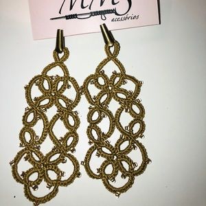 Crochet earring ( New)